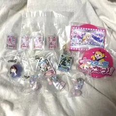 アイカツ まとめ売り めじるしアクセサリー コースター キーホルダー