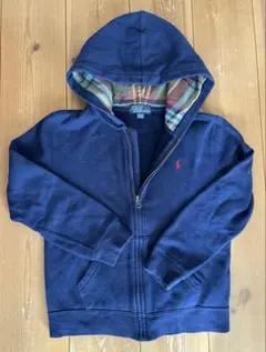 Polo by Ralph Lauren キッズ　ネイビー パーカー