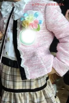 LIZ LISA doll セレモニースーツ　110 ピンク　フリル