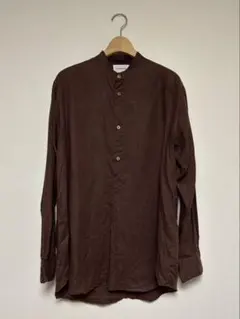 MARKAWARE/マーカウェア/ヘンププルオーバーシャツ/size2/ブラウンのサムネイル