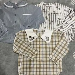 子ども服まとめ売り　長袖シャツ
