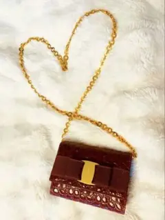Salvatore Ferragamo ヴァラ チェーンバッグ ショルダーバッグ