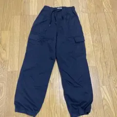 GLOBAL WORK カーゴパンツ 150cm ネイビー
