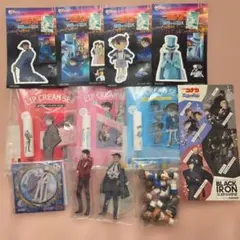 名探偵コナン　クリアスタンド、シール他