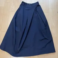PLST フレアスカート ネイビー Lサイズのサムネイル