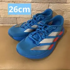 新品 アディダス adidas アディゼロ レディース エヴォSL 24cm青