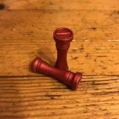 美品 IOS アクリスタ Ⅱ 赤Aタイプノーマル レッド ハンドルノブ