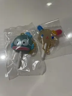 サンリオ　カラフルキャンディチャーム　ハンギョドン　ウサハナ