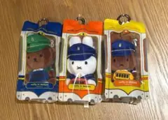 韓国限定 釜山 ミッフィー ぬいぐるみ キーホルダートレイン