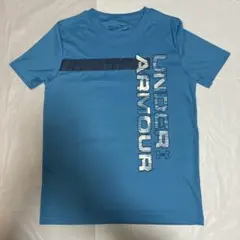 UNDER ARMOUR 青 Tシャツ YLG 150