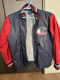 [まとめて購入で更に割引可能] Champion ナイロンジャケット Mサイズ