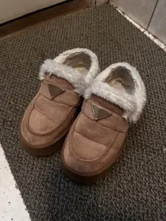 GRL ムートンローファー