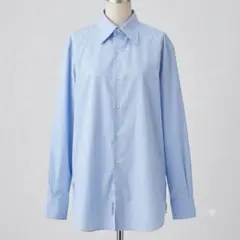 【美品】UNITED ARROWS 長袖シャツ　ブルー　シンプルのサムネイル