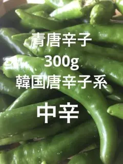 青唐辛子　中辛　300gのサムネイル