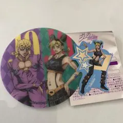 ジョジョコラボ　コースター　ステッカー　徐倫　ジョルノ　マツキヨココカラ