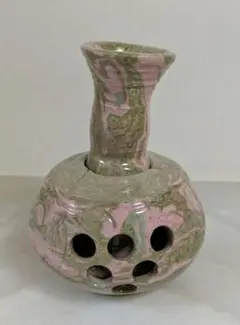 マーブル模様の花瓶［作品 No.314］