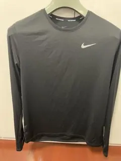 ナイキ NIKE Dri-FIT UV マイラー L/S ブラック Mサイズ
