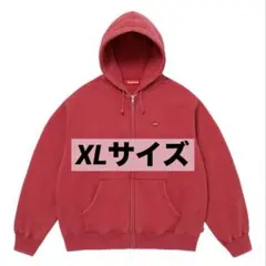 Supreme Small Box Zip Up Hooded red XLのサムネイル