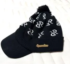 新品】レザレクション ポンポンニットキャップ - メルカリ