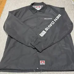 BEN DAVIS ブラック ナイロンジャケット XL