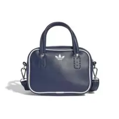 adidas originals ハンドバッグ ブルー デニム レトロ ロゴ - メルカリ