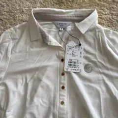 LANVIN ホワイト ポロシャツ 38 【定価】¥27500のサムネイル