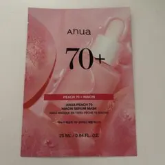 ANUA PEACH 70 NIACIN SERUM MASK 25ml パック