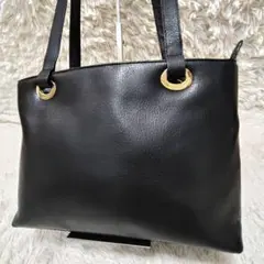 グッチ ハンドバッグ 本革 レザー 肩掛け 外観美品 ブラックのサムネイル