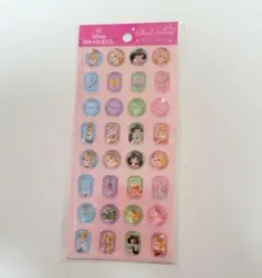 Disney プリンセスストーンシール　セリア