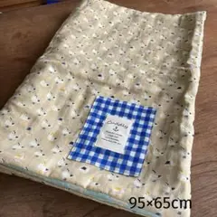 8重ガーゼ　かもめの水平さんお昼寝ケット/バスタオル＊縦長ハンドメイド⭐︎お値下げ
