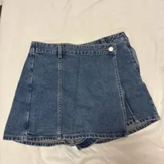 GU デニムスカートショートパンツ