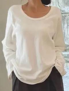 無地tシャツ ラウンドネック