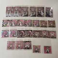 鬼滅の刃 ウエハース カード シール ステッカー 甘露寺蜜璃 25点 まとめ売り