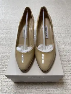 JIMMY CHOO レディース ベージュ パンプス ハイヒール 22.5cm