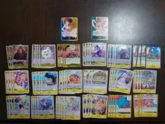 【ワンピカード】神速の拳 黄 R以下4コン ペッジ SR入りまとめ