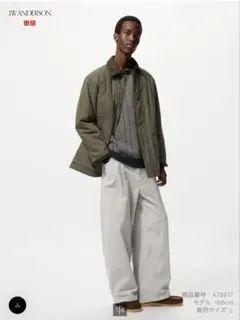 Uniqlo ユニクロ コーデュロイワークパンツ 裾上げ 65センチ グレー