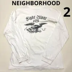 NEIGHBORHOOD Fight Alone Crew 그래픽 론T