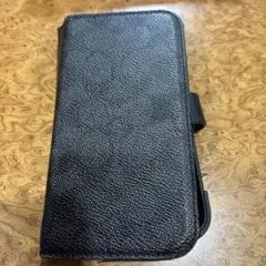 COACH iPhone14ケース 手帳型 ブラックのサムネイル
