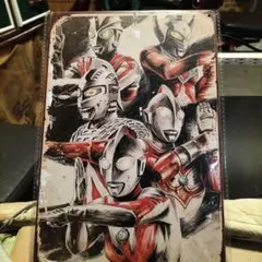 ウルトラマン ブリキ看板 インテリア雑貨200×300