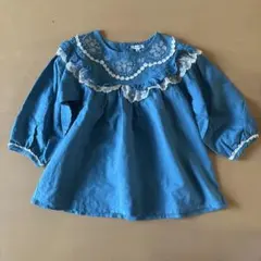 新品未使用Seraph 130サイズ 七分袖　綿麻