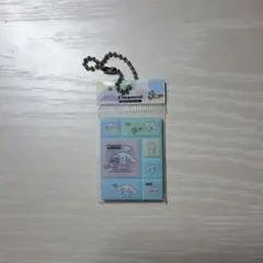 サンリオ　タイルシールミニチュアチャーム　シナモロール