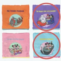 ディズニーDisneyカプセルトイ　エコバッグ　ベイマックス／ゴンドラ