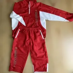 Luz e Sombra ピステ上下セット レッド/ホワイト