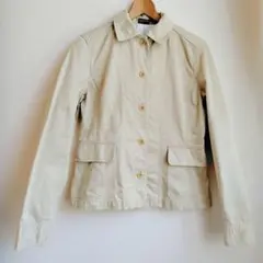 【KUMIKYOKU FAM.】春夏用ジャケット　薄いベージュ色　3(Lサイズ)