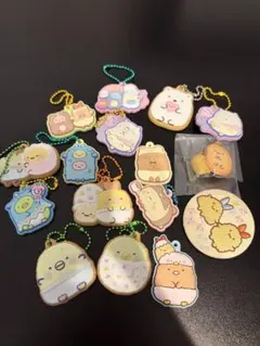 すみっコぐらし　食玩　キーホルダー　バッチ　セット