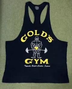 【お値下げ中】GOLD'S GYM　ゴールドジム　タンクトップ　 L　ブラック