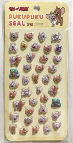 トムとジェリー プクプクシール 48枚入り