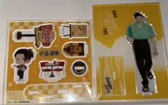 夏油傑 呪術廻戦カフェ タワレコカフェ アクスタ 2点 コースター しおり