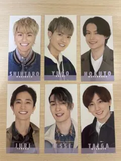 SixTONES デタカ データカード 2022 6月号 通常版 MYOJO
