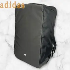 B037【超大容量】adidas★2way ダッフルバッグ リュック ブラック